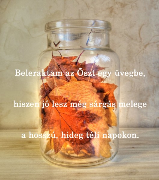 Ősz egy üvegben